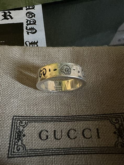 gucci ghost skull ring reddit|gucci ghost ring size 8.